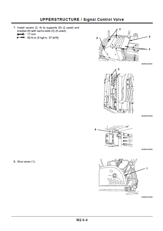 Manual de Taller y Diagramas de Circuitos Eléctricos Excavadora Hitachi ZX140W-3