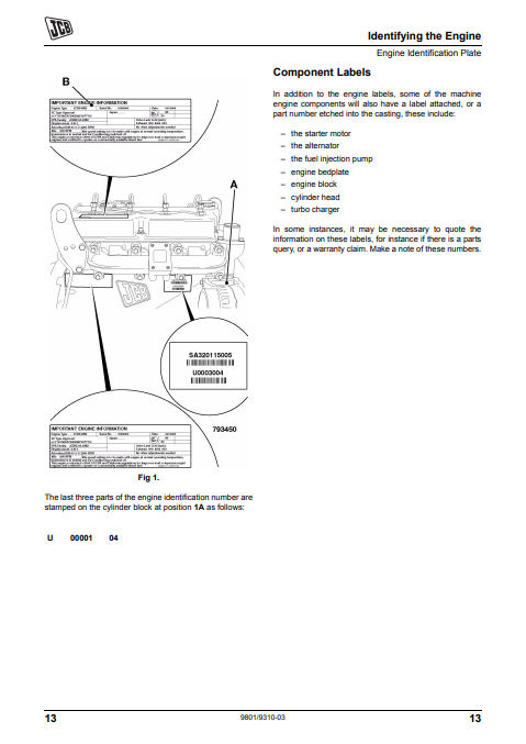 Manual del Operador Motor JCB Dieselmax T2 y T3