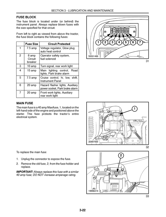 Manual del Operador Tractor Case DX35 DX40 DX45
