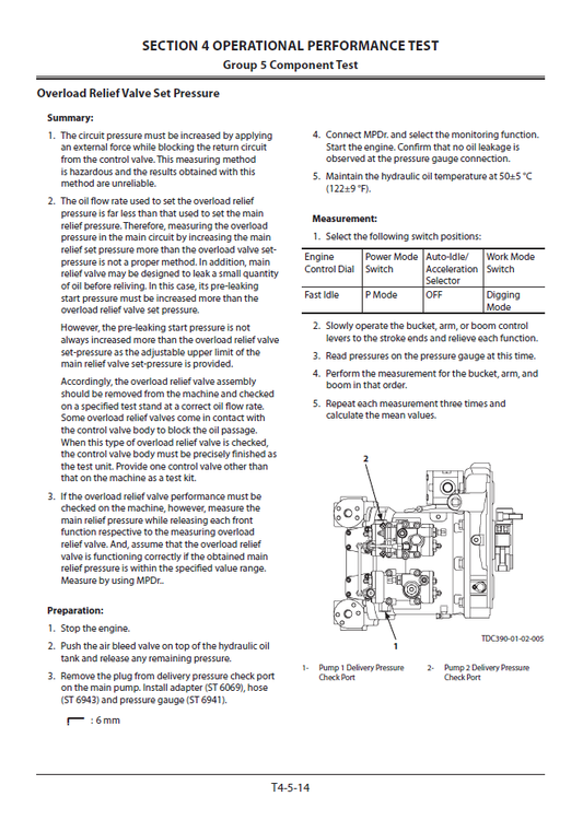 Manuales Técnicos Excavadora Hitachi ZX200-5G, ZX210-5G