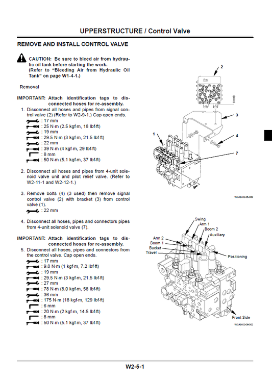 Manual de Taller Excavadora Hitachi Zaxis 130W