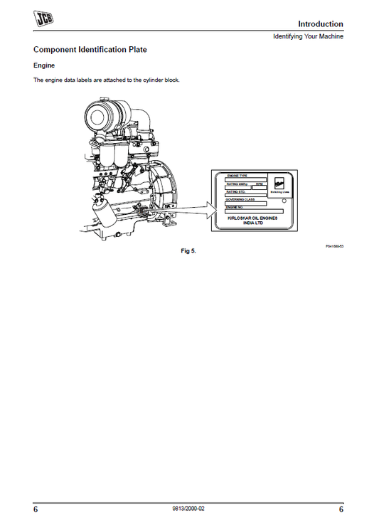 Manual de Reparación Excavadora JCB JS81