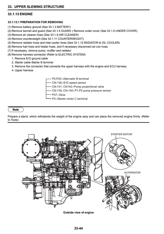 Servicio de Reparación Excavadora Kobelco 140SRLC-3