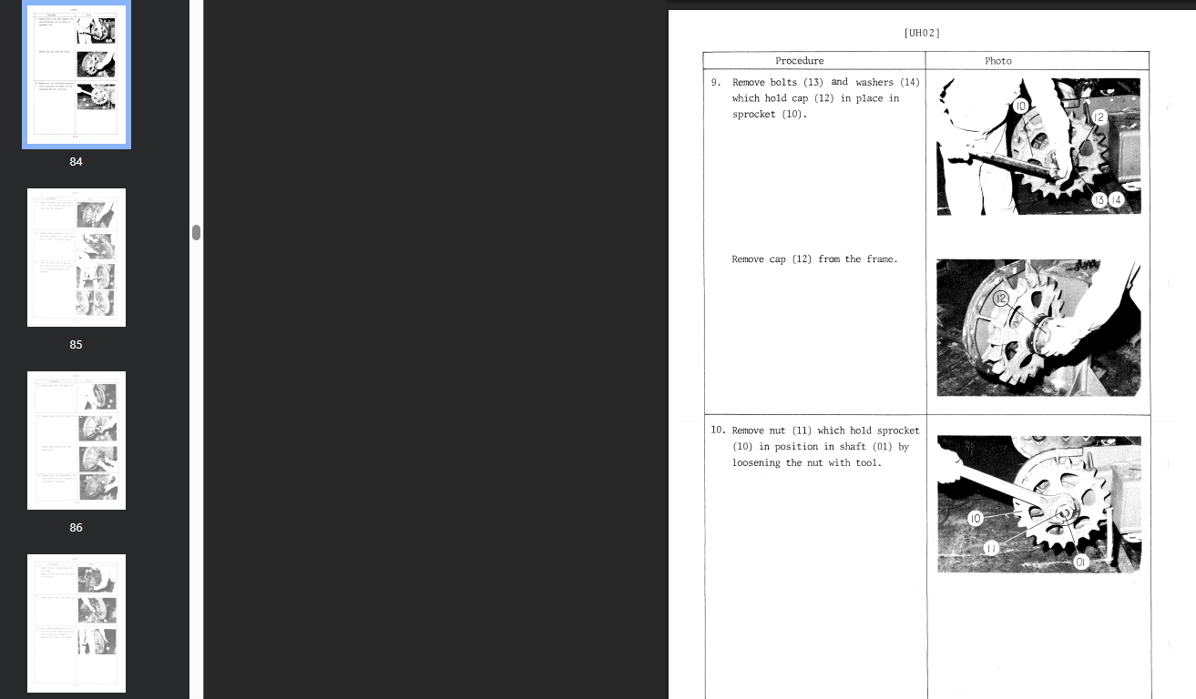 hitachi UH02 manual de servicios