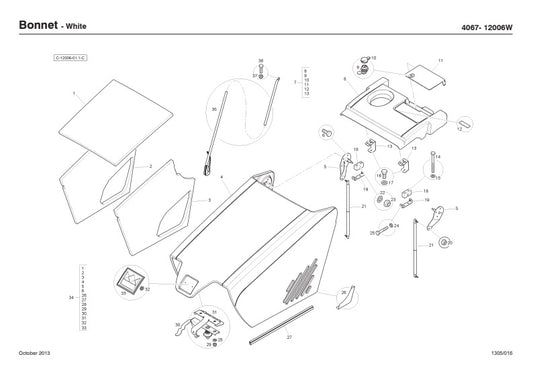 Manual de Partes Retroexcavadora Terex TLB990 TIER 3 Interim Stage 3B