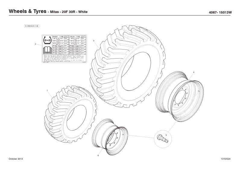 "MANUAL DE PARTES CARGADOR FRONTAL TLB890 TIER 4 INTERIM STAGE 3B"
