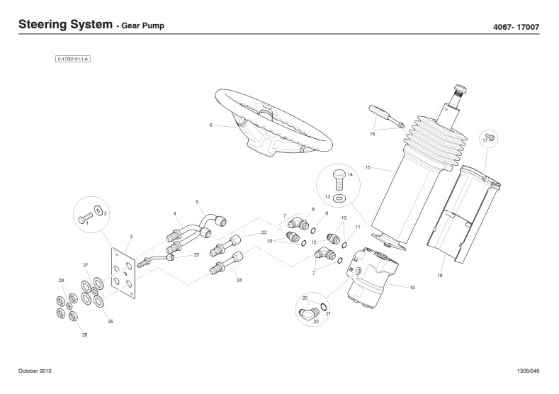 Manual de Partes Retroexcavadora Terex TLB990 TIER 3 Interim Stage 3B