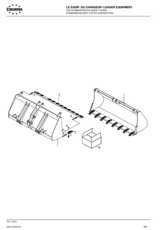 CATALOGO DE PARTES CUKUROVA 880
