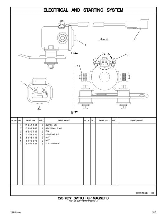 CATALOGO DE PARTES EXCAVADORA 311D RR AKW