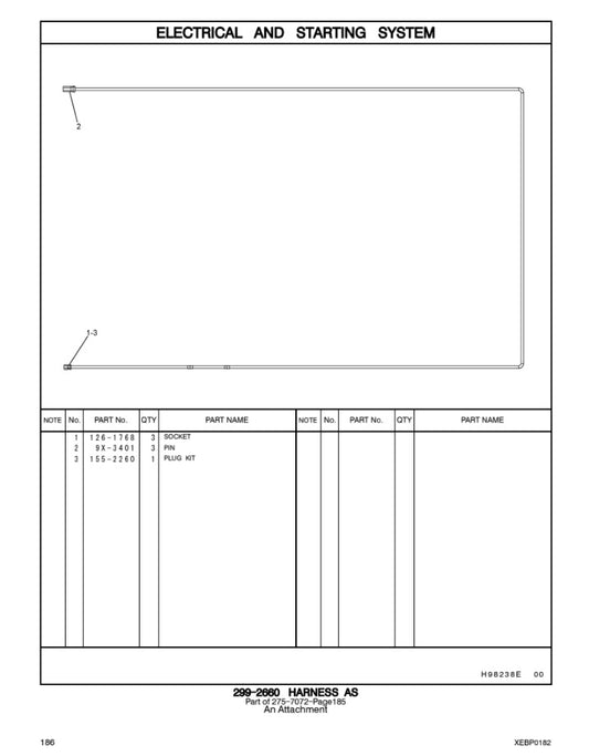 CATALOGO DE PARTES EXCAVADORA 312D FBJ