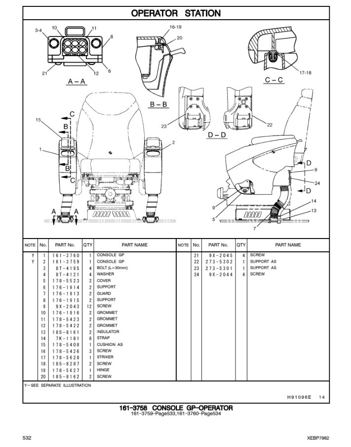 CATALOGO DE PARTES EXCAVADORA 320C u APA1-99999 / ALX1-99999 / 7JK38735-UP