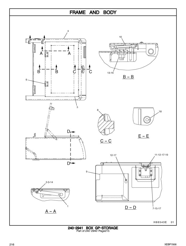 CATALOGO DE PARTES EXCAVADORA 320C 320C l FBA1 / GAA1 / MAA1 / PAA1 / 7JK52509