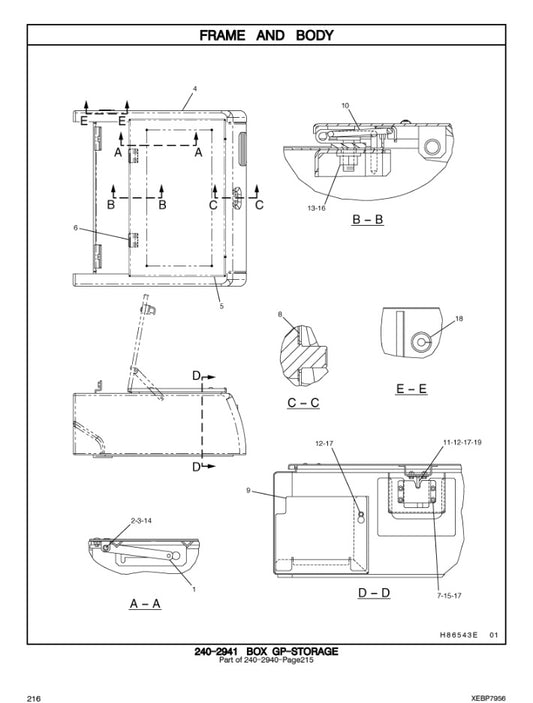 CATALOGO DE PARTES EXCAVADORA 320C 320C l FBA1 / GAA1 / MAA1 / PAA1 / 7JK52509