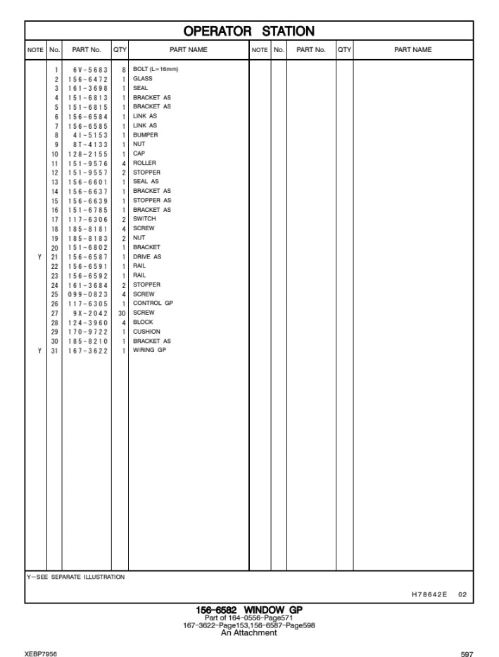 CATALOGO DE PARTES EXCAVADORA 320C 320C l FBA1 / GAA1 / MAA1 / PAA1 / 7JK52509