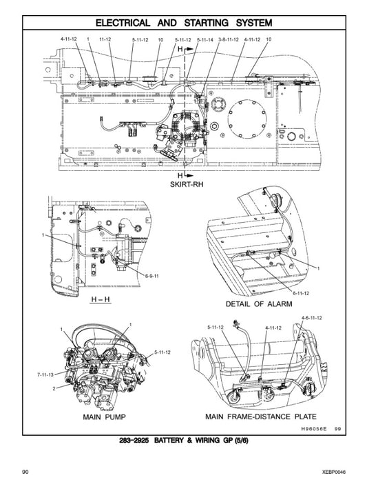 CATALOGO DE PARTES EXCAVADORA 320D LN KAF