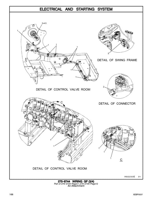 CATALOGO DE PARTES EXCAVADORA 320D RR-320D LRR RBL/ SCW
