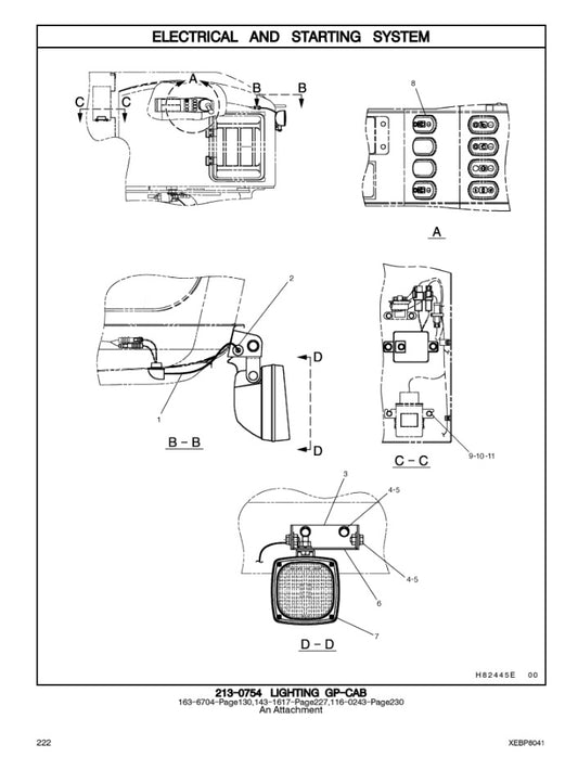 CATALOGO DE PARTES EXCAVADORA 321C cr 321C lcr DAX1 / KBB1 / 7JK55944