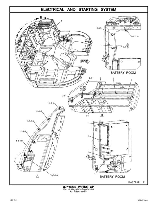 CATALOGO DE PARTES EXCAVADORA 321D CR-321D LCR JCX/ KBH