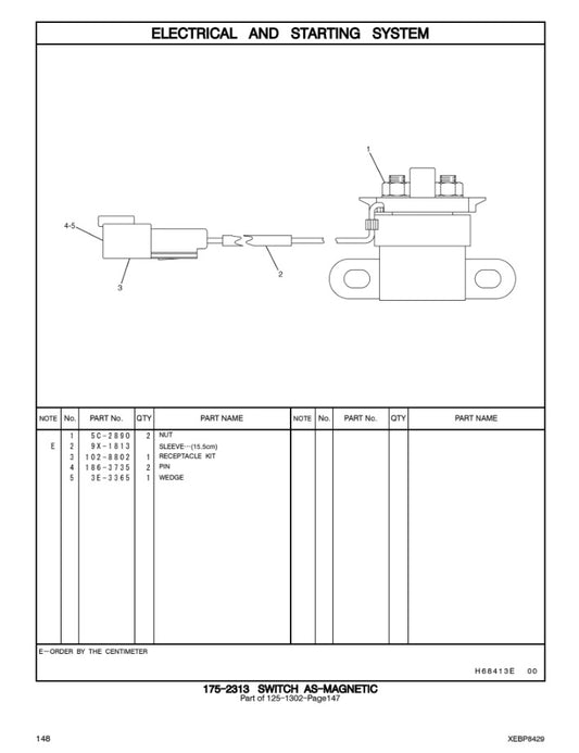 CATALOGO DE PARTES EXCAVADORA 328D LCR BYH