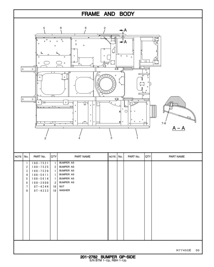 CATALOGO DE PARTES EXCAVADORA 330C-330C L GAG/ HAA/ BTM/ RBH