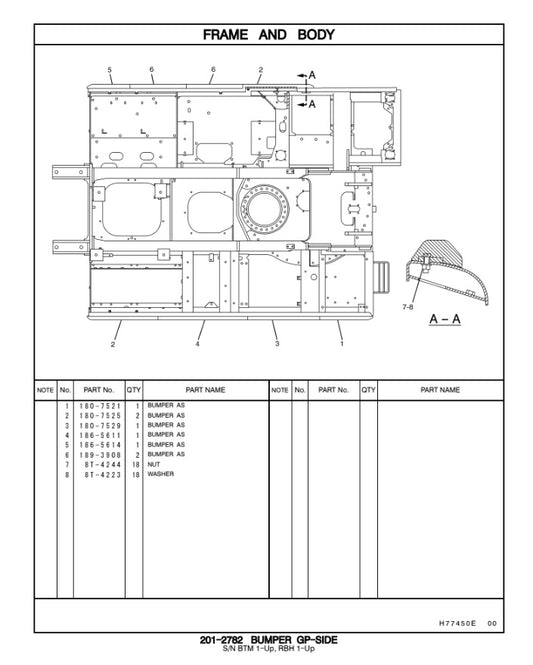 CATALOGO DE PARTES EXCAVADORA 330C-330C L GAG/ HAA/ BTM/ RBH