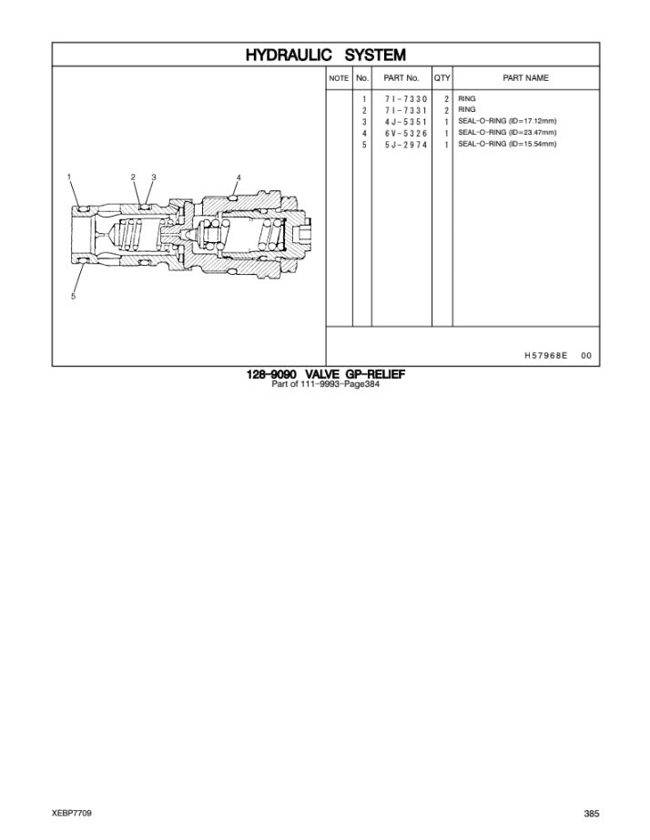 CATALOGO DE PARTES EXCAVADORA 345B 345BL 8KW1 9CW1