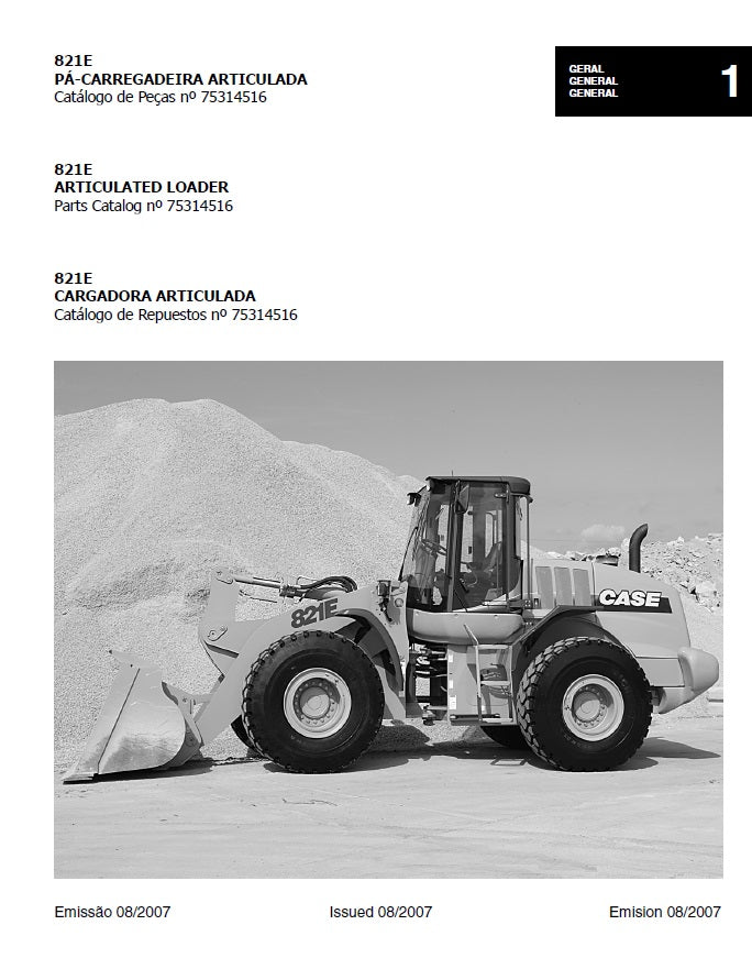 Catalogo de Partes Case 821E