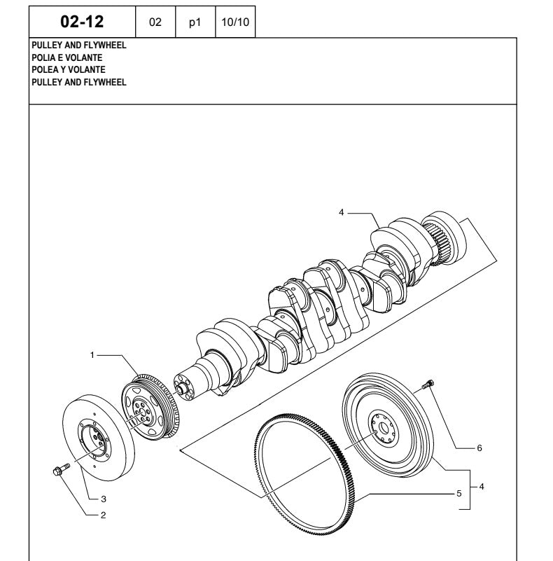 "MANUAL DE PARTES MOTONIVELADORA RG140.B RG170.B RG200.B F140B F170B F200B TIERLLL"