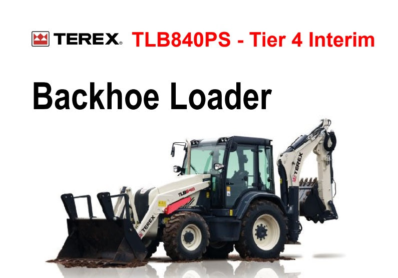MANUAL DE PARTES RETROEXCAVADORA TLB840PS - Tier 4 INTERIM