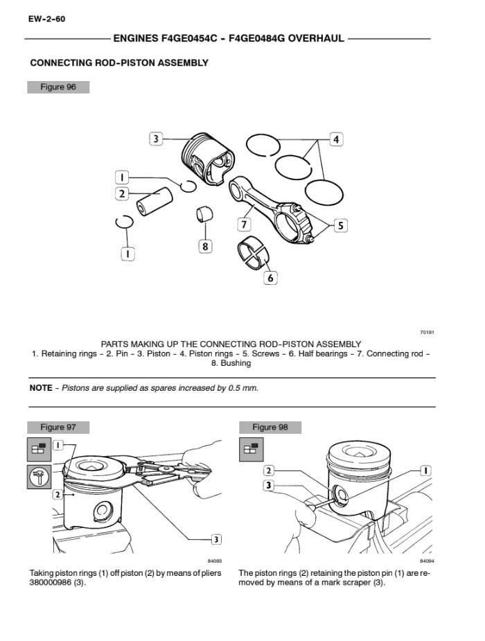 MANUAL DE REPARACIÓN MOTOR F4GE0454C -- F4GE0484G