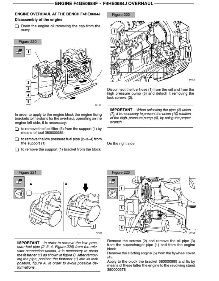 MANUAL DE REPARACIÓN MOTOR F4GE0484E -- F4GE0684F -- F4HE0684J