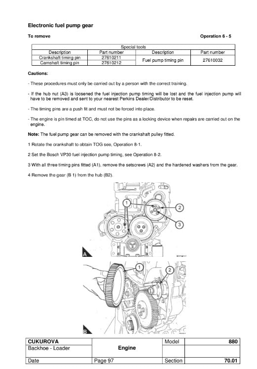 MANUAL DE SERVICIO CUKUROVA 880