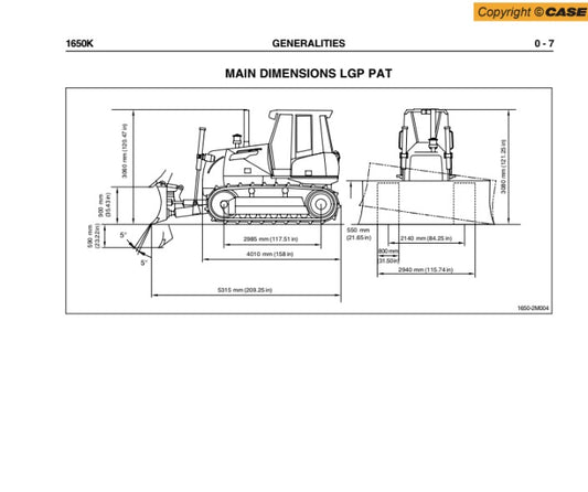MANUAL DE SERVICIOS BULLDOZER 1650K TIER 2