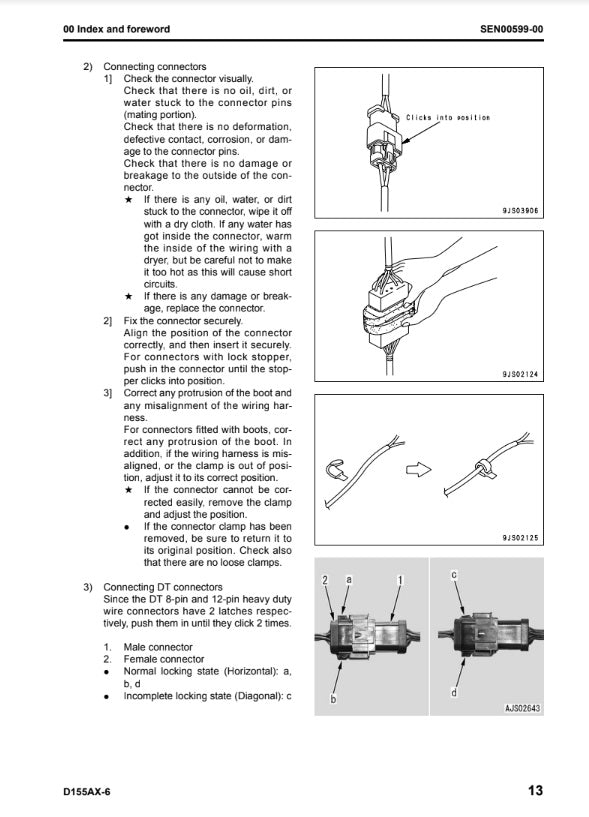 Manual de Taller Bulldozer Komatsu D155AX-6 Japan