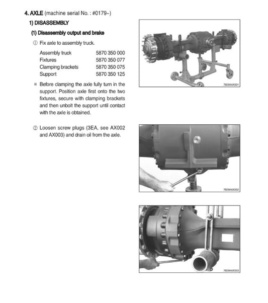 MANUAL DE SERVICIOS CARGADORA FRONTAL HL770-9