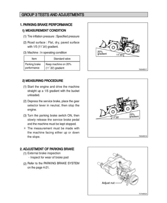 MANUAL DE SERVICIOS CARGADORA FRONTAL HL780-9