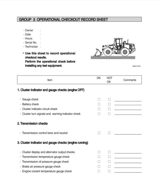 Manual de Reparación Cargador Hyundai SL765