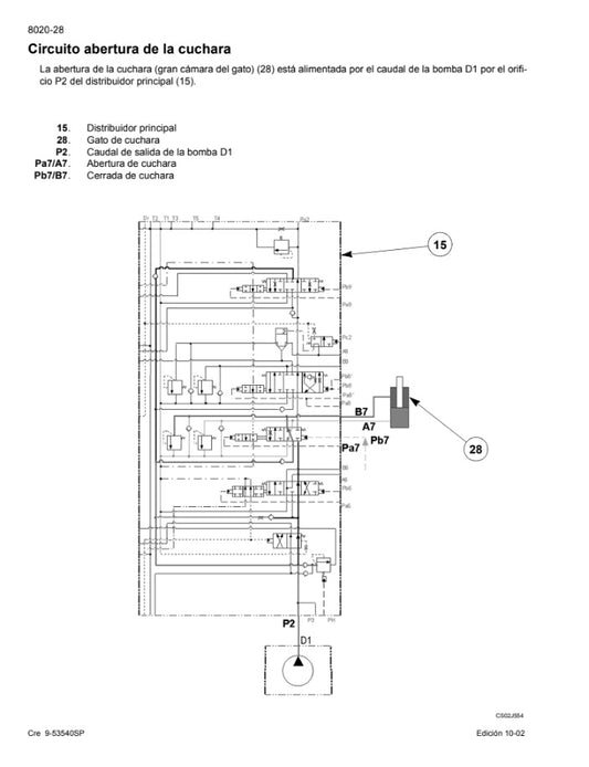 MANUAL DE SERVICIOS EXCAVADORA CX225SR