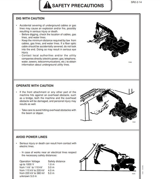 MANUAL DE SERVICIOS EXCAVADORA DE RUEDAS WX90