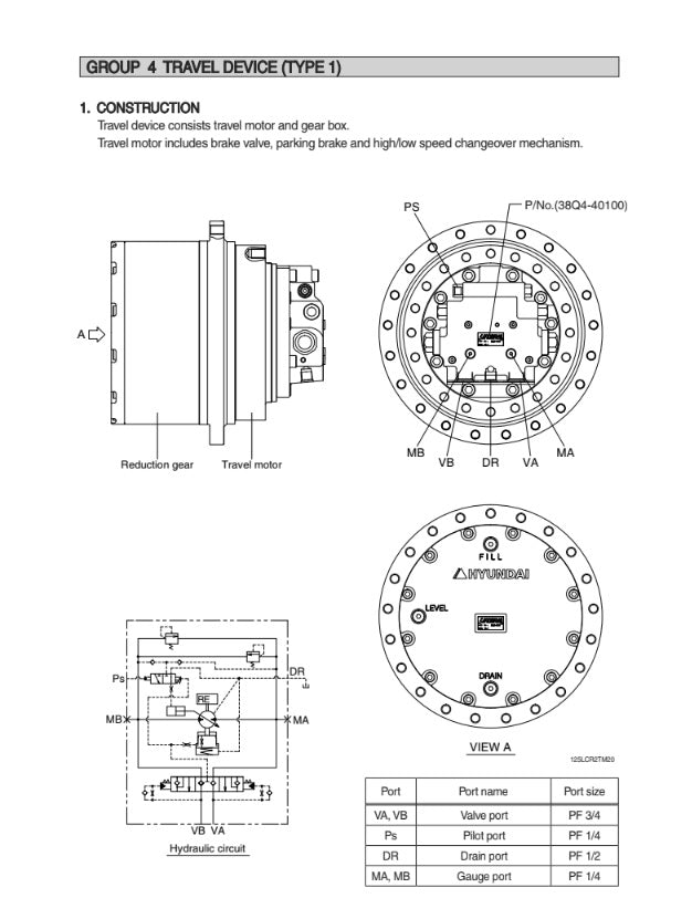 MANUAL DE SERVICIOS EXCAVADORA HX140L