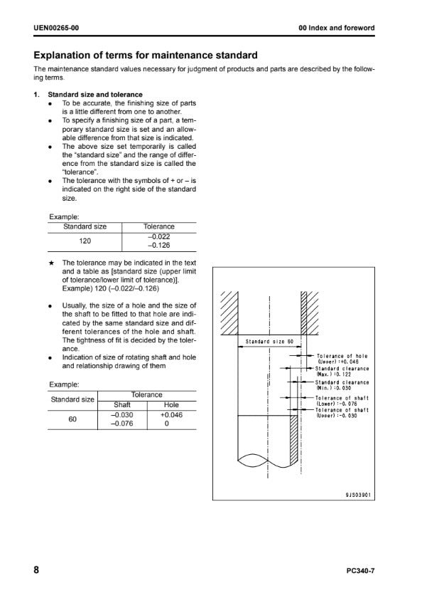 MANUAL DE SERVICIOS EXCAVADORA PC340LC-7 PC340NLC-7