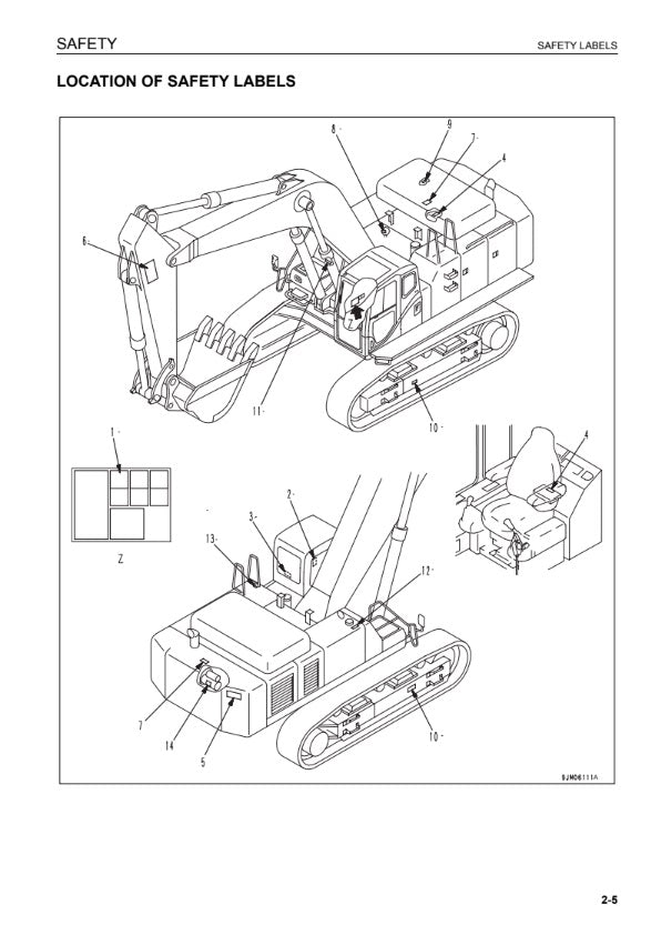MANUAL DE SERVICIOS EXCAVADORA PC600-8 PC600LC-8