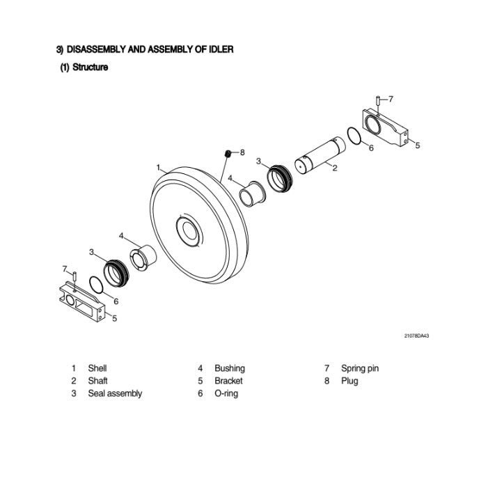 MANUAL DE SERVICIOS EXCAVADORA R110-7