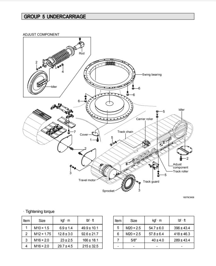 MANUAL DE SERVICIOS EXCAVADORA R180LC-7