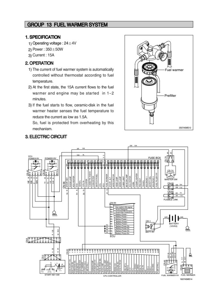 MANUAL DE SERVICIOS EXCAVADORA R180LC-7A