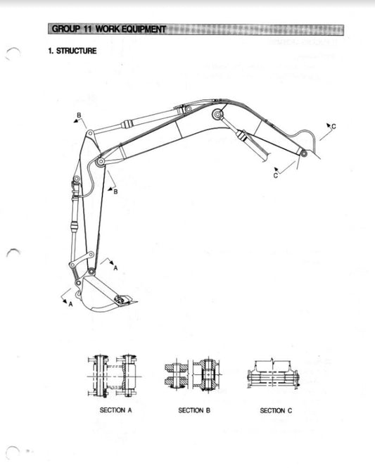 MANUAL DE SERVICIOS EXCAVADORA R210LC-3