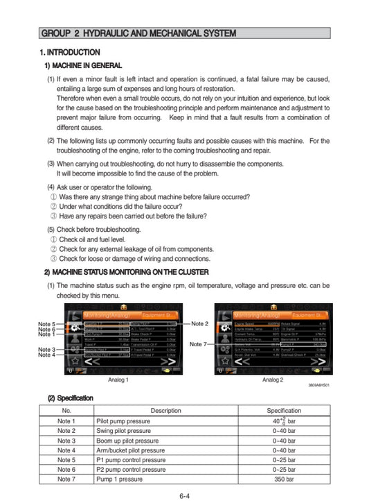 MANUAL DE SERVICIOS EXCAVADORA R430LC-9A