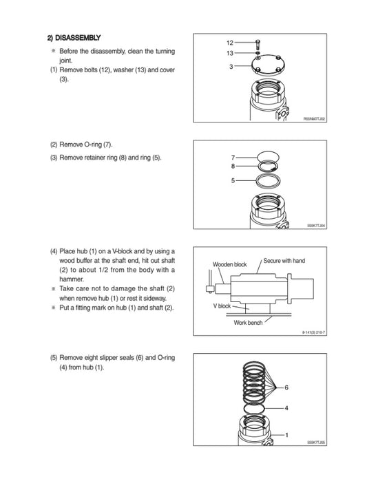 MANUAL DE SERVICIOS EXCAVADORA R80CR-9