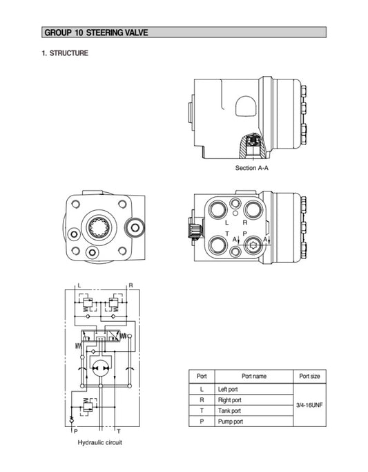 MANUAL DE SERVICIOS EXCAVADORA R95W-3