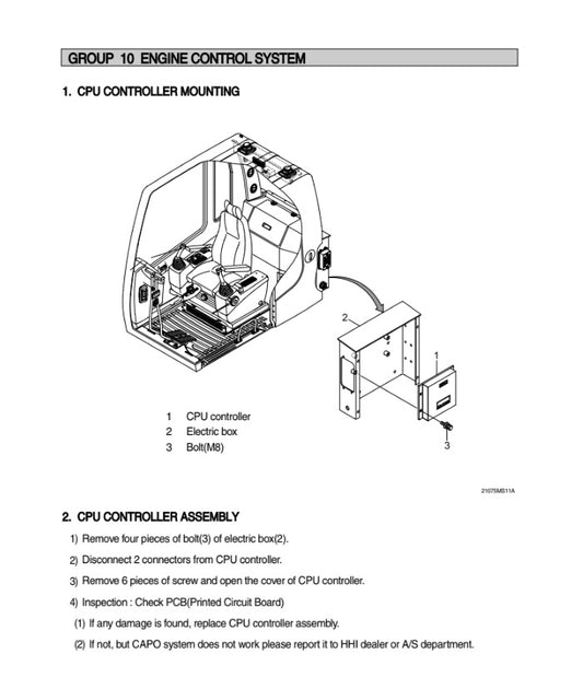 MANUAL DE SERVICIOS EXCAVADORA RC215C-7